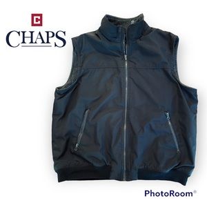 CHAPS fleece lined mens vest Sz XL